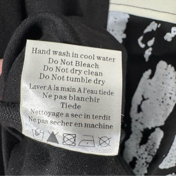 Fashion Concepts Knit Artsy Midi Dress black and white - Picture 10 of 10